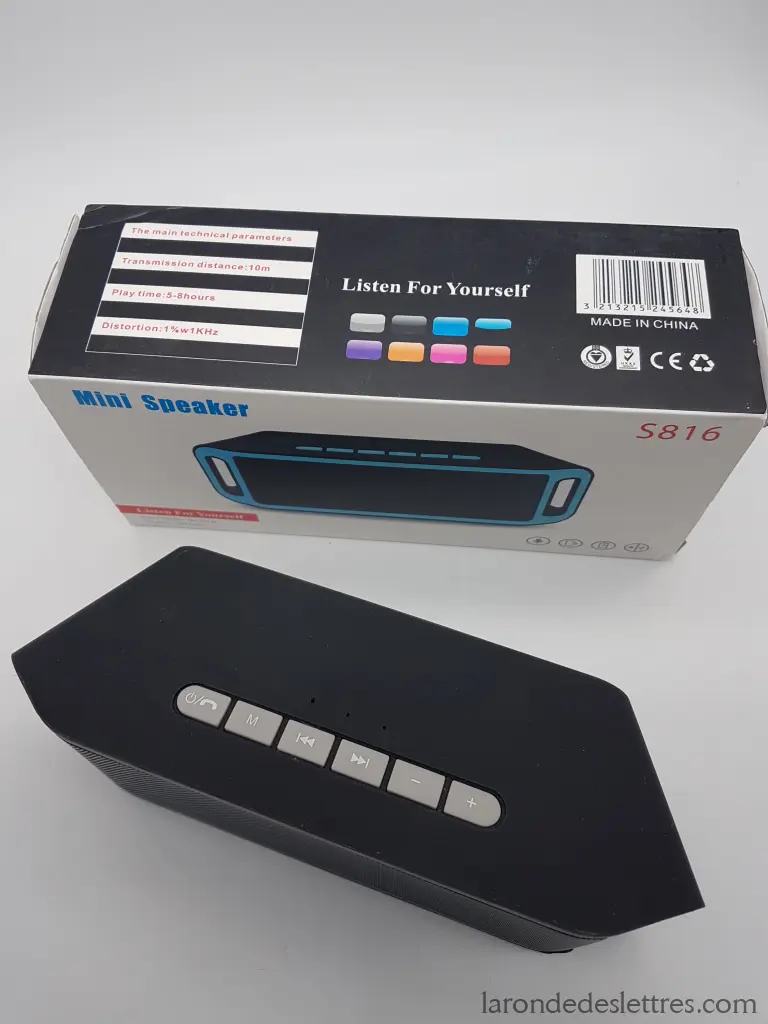Enceinte bluetooth portable + radio