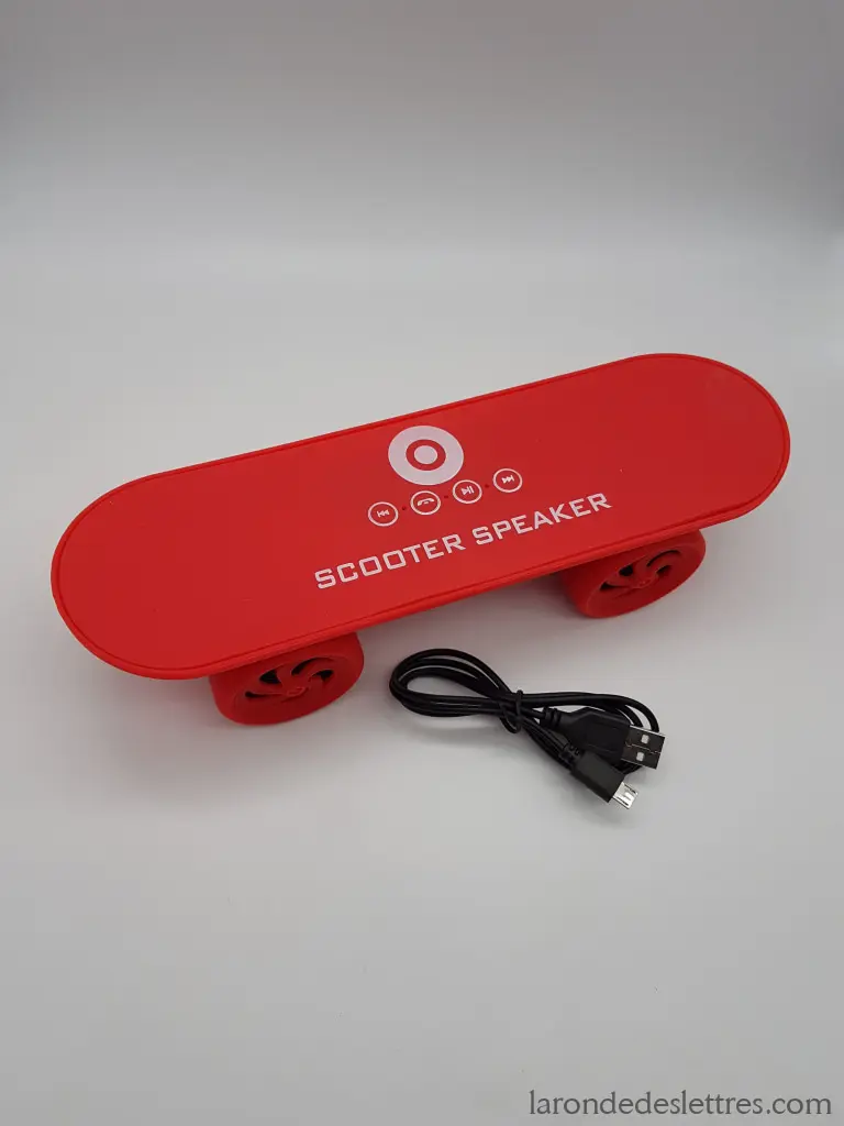 Enceinte bluetooth skate board