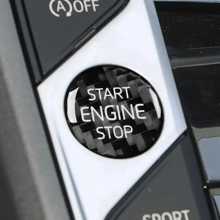 Engine Start Key Push Button Sticker For BMW G Chassis Models, Color