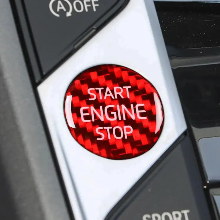 Engine Start Key Push Button Sticker For BMW G Chassis Models, Color