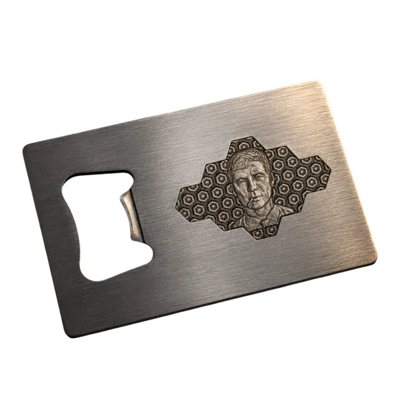 Engraved Metal Bottle Opener - Décapsuleur en métal gravé - Thomas Shelby 2 - Limited Edition