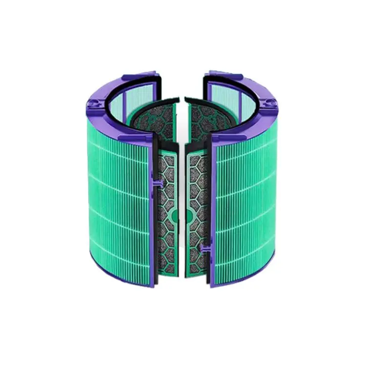 Enhanced Antimicrobial HEPA Filter Replacement For Dyson Air Purifier TP04 / TP05 / TP07, HP04 / HP05 / HP07, DP04 / DP05 / DP07(Green)