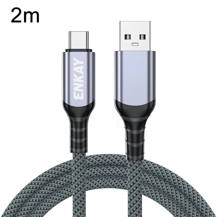 ENKAY ENK-CB188 USB 3.2 to Type-C 60W Fast Charging Cable 10Gbps Super Speed Data Transfer, Length