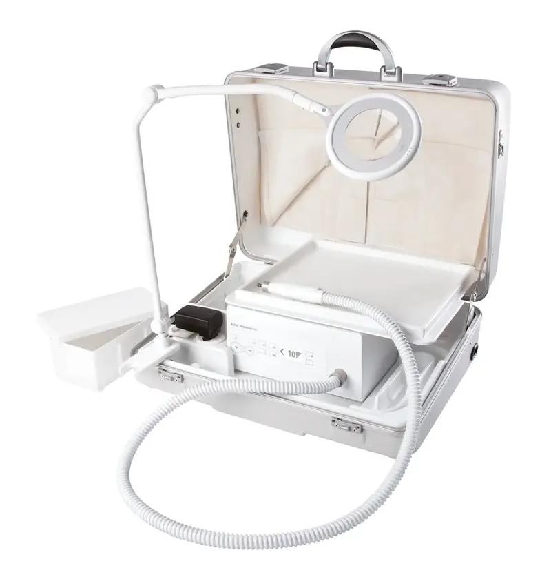 Ensemble - Micromoteur Podolog One Ruck + Lampe loupe Circle S + Mallette - Ruck
