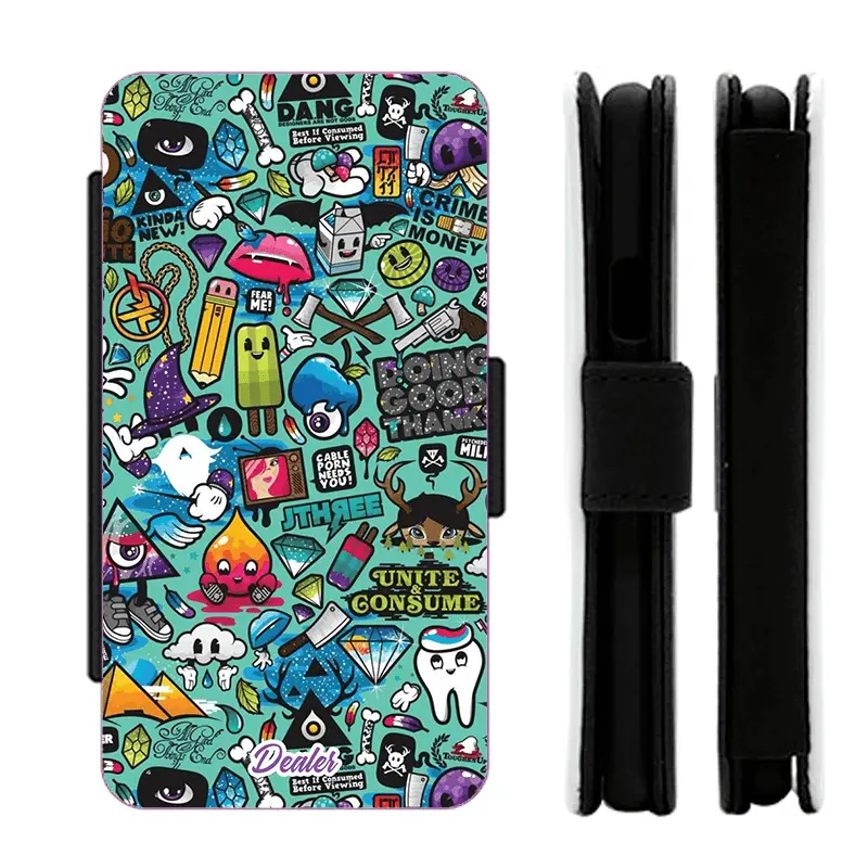 Etui Blue comic