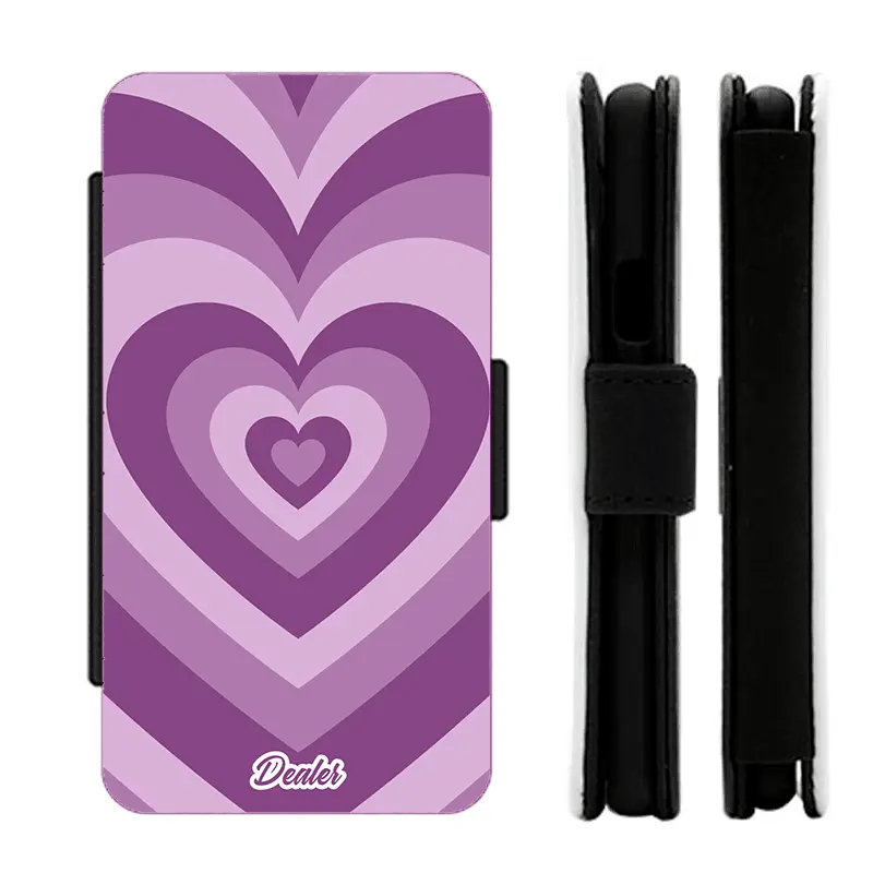 Etui Coeur Violet