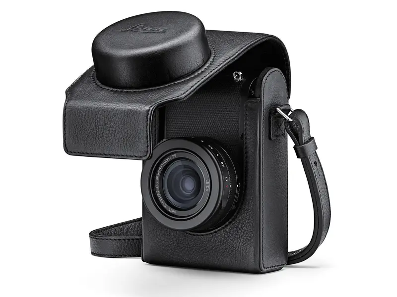 Etui cuir noir Leica pour D-Lux 8