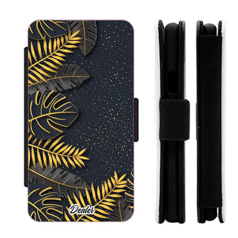 Etui Feuillage doré