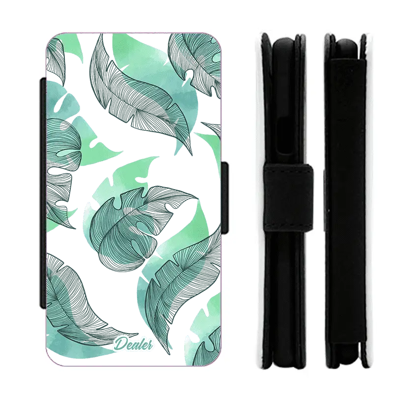 Etui Green Leaves
