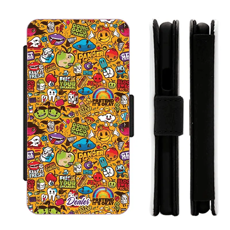 Etui Orange comic