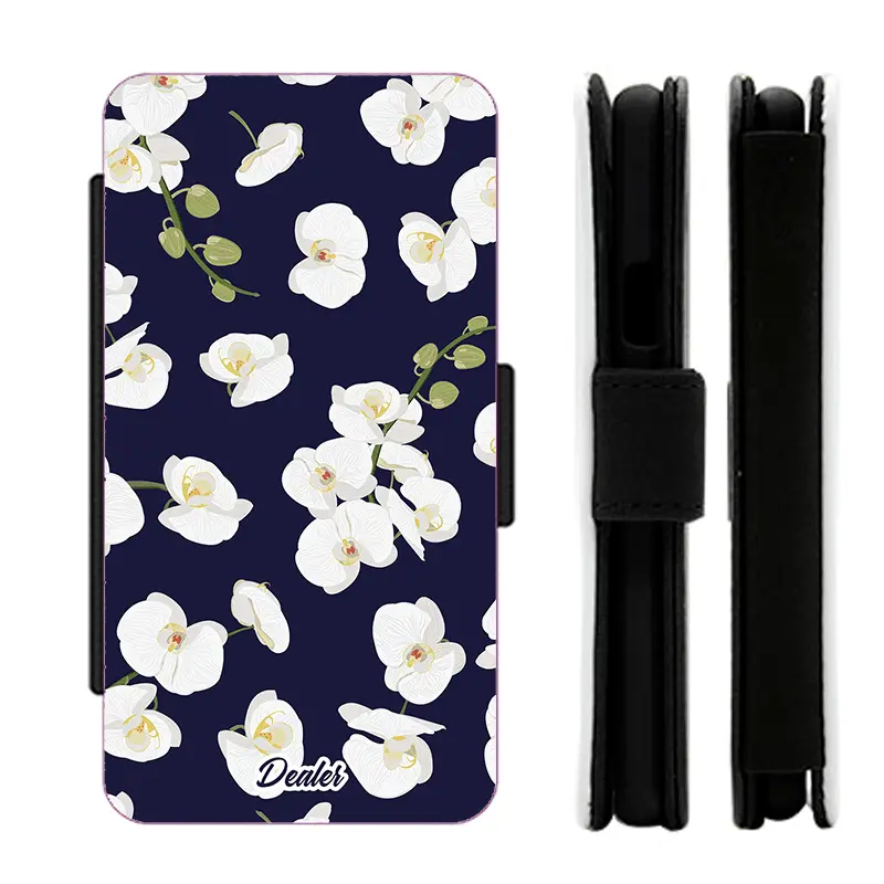 Etui Orchidée blanche