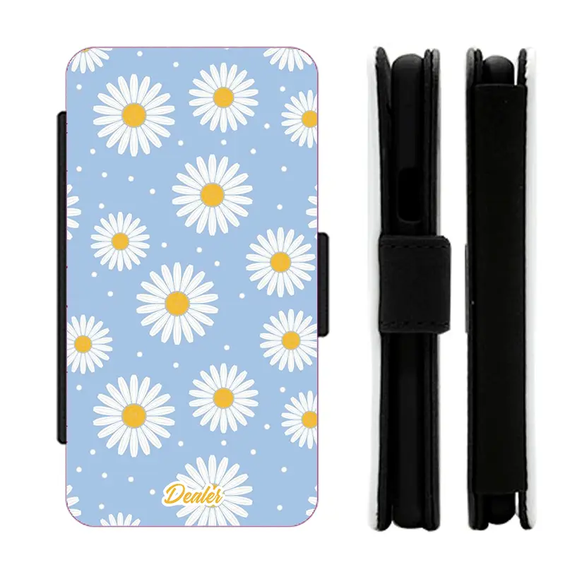 Etui Retro Bleu Floral