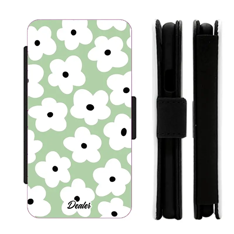 Etui retro Green Floral