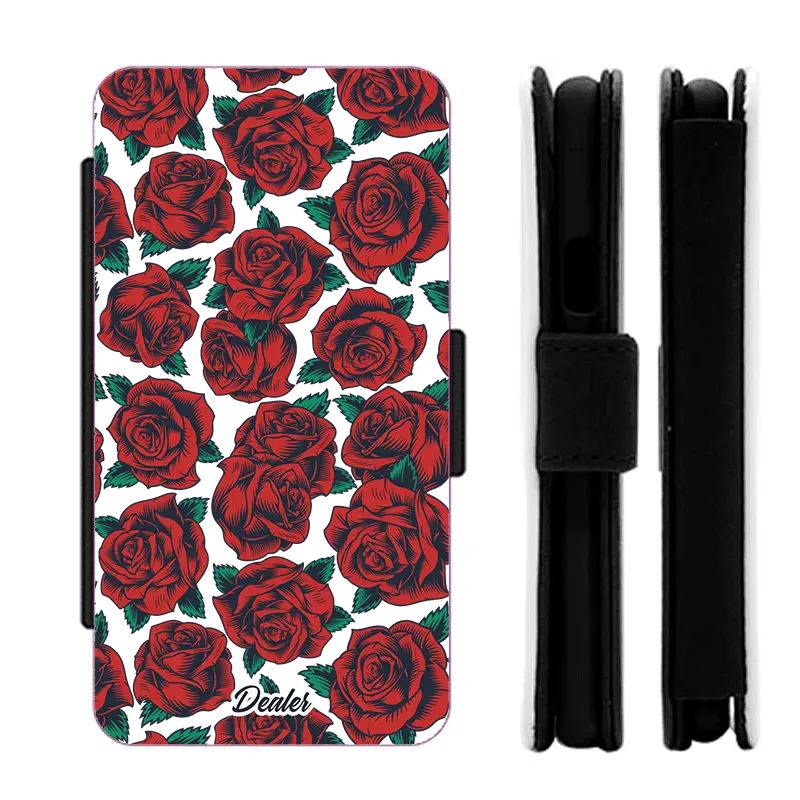 Etui Roses rouges