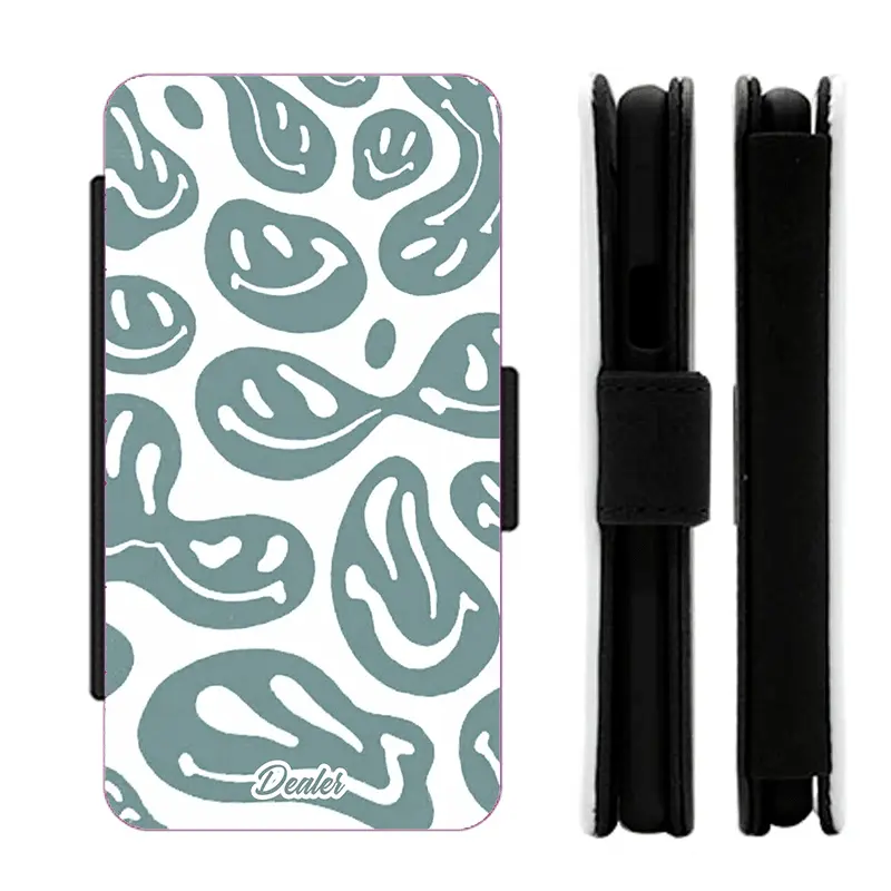 Etui Smiley bleu