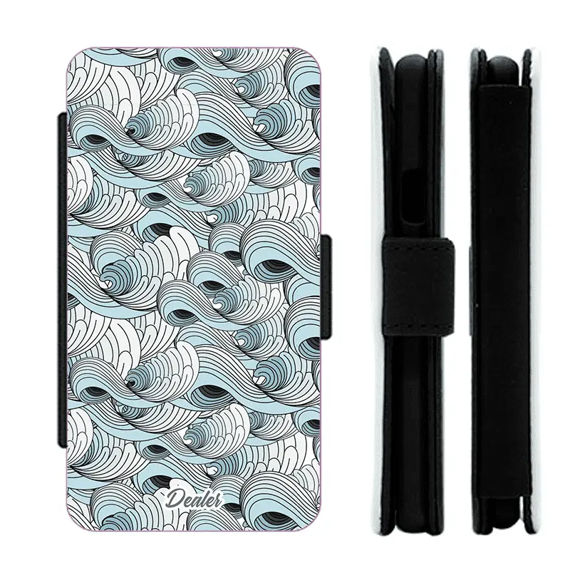 Etui Vagues abstraites