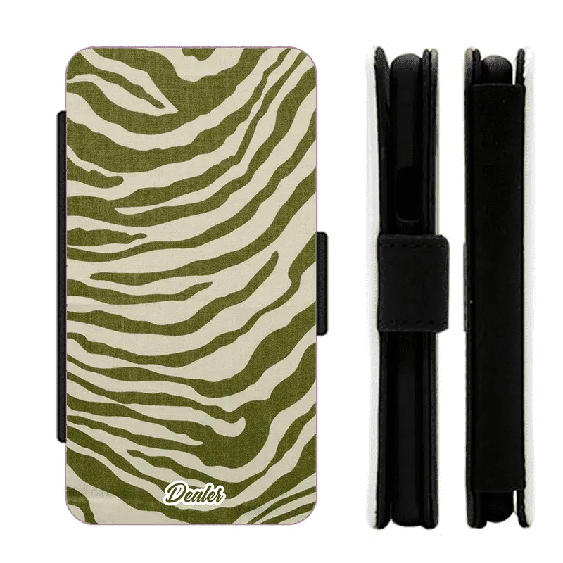 Etui Zebre vert