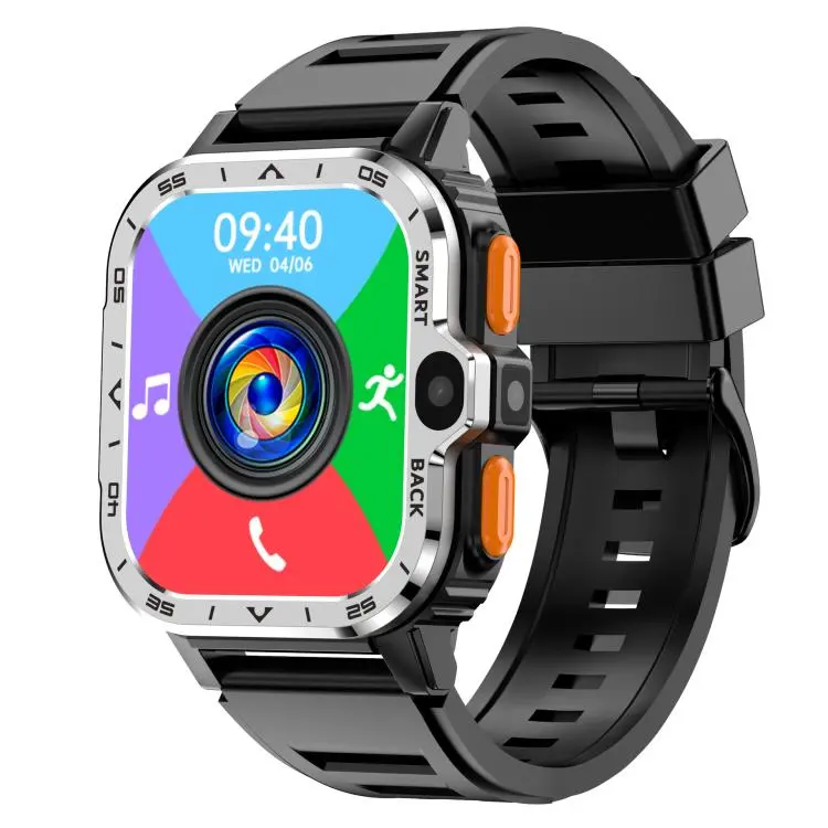 Eurasian African Versions 4G SIM Card Slot Rugged Sports Smartwatch With Google Play Store, Color