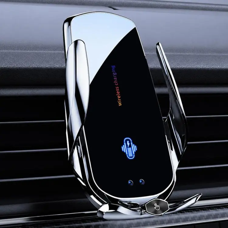 F4 Smart Infrared Sensing Car Magnetic Wireless Charging Phone Holder, Color