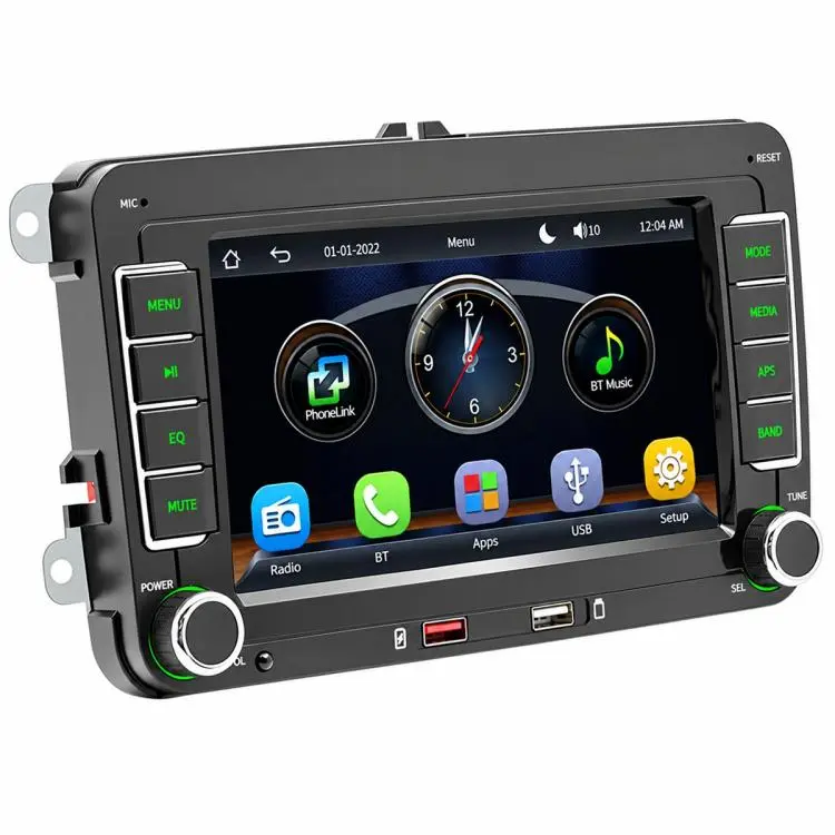F9070W 7 inch Car MP5 Player Phone Connectivity Bluetooth Reversing Camera for Volkswagen