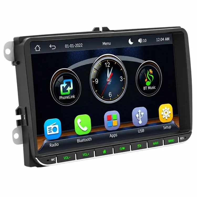 F9093W 9 inch Car MP5 Player Phone Connectivity Bluetooth Reversing Camera for Volkswagen