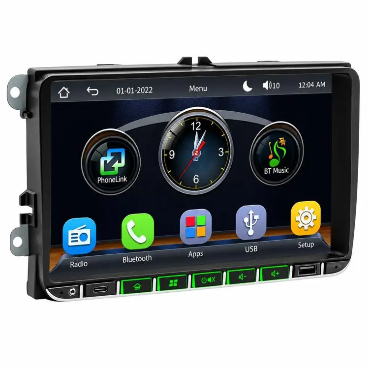 F9095W 9 inch Car MP5 Player Phone Connectivity Bluetooth Reversing Camera for Volkswagen