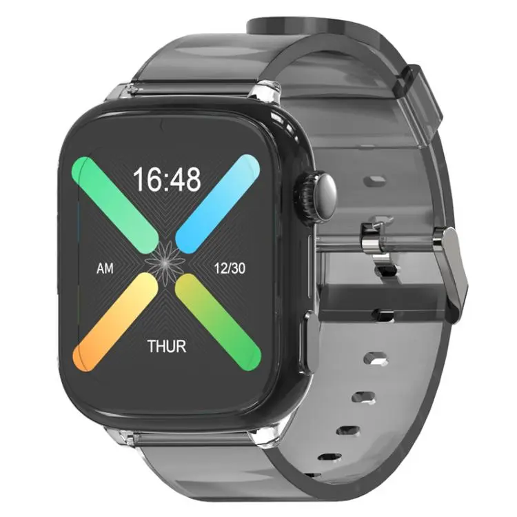 FA100 1.83-inch Screen 4G Network GPS Tracking Kids Smart Watch with Flashing Light(Black)