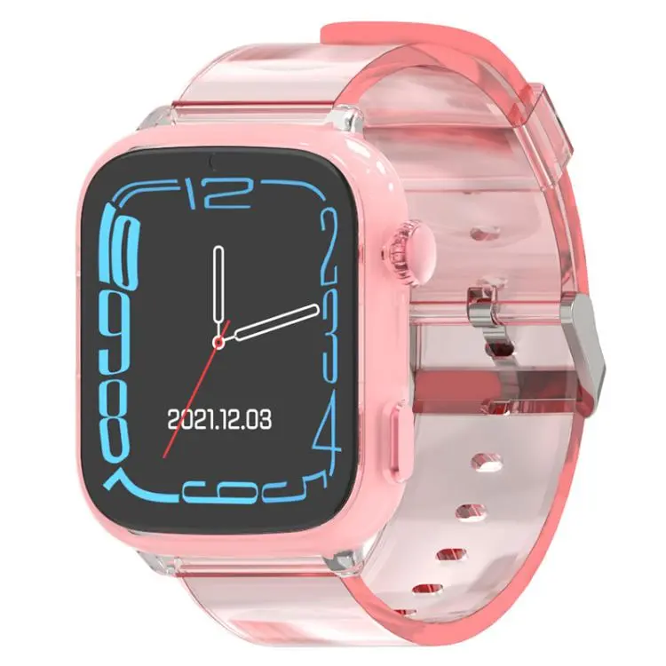 FA100 1.83-inch Screen 4G Network GPS Tracking Kids Smart Watch with Flashing Light(Pink)
