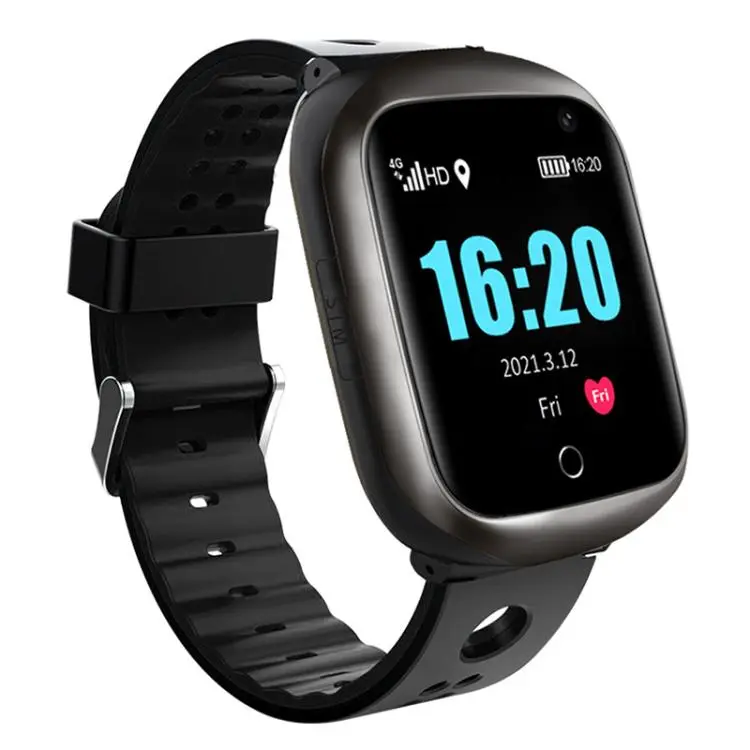 FA66S 1.3-inch Screen 4G Network GPS Tracking Elderly Smart Watch Support Heart Rate / Blood Pressure Monitoring, Model