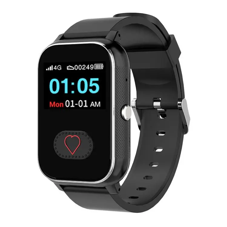 FA96S 1.0-inch Screen 4G Network GPS Tracking Elderly Care Smart Watch, Model