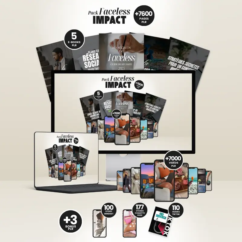 Faceless video pour créer et monétiser du contenu digital