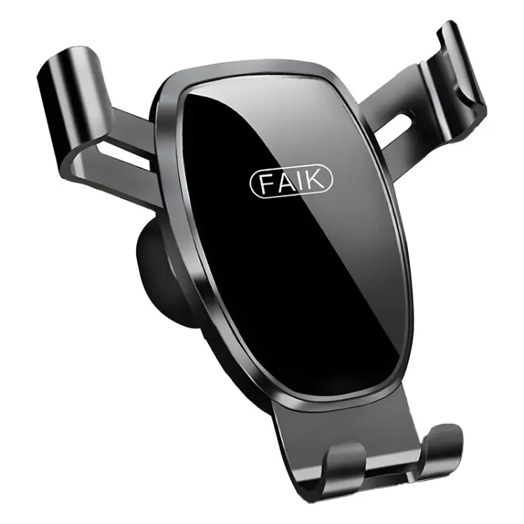 FAIK Car Cell Phone Holder Air Vent Triangle Gravity Sensor Car Phone Bracket, Color