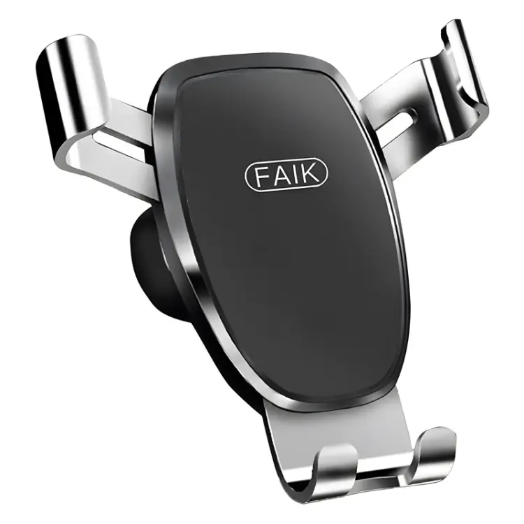 FAIK Car Cell Phone Holder Air Vent Triangle Gravity Sensor Car Phone Bracket, Color