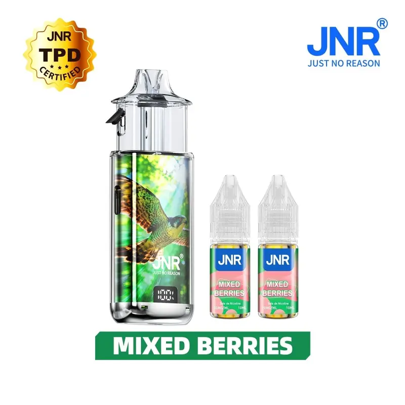 Falcon Nexus 40K JNR – Kit Puff Rechargeable 15ml + 2 Flacons 10ml 20mg