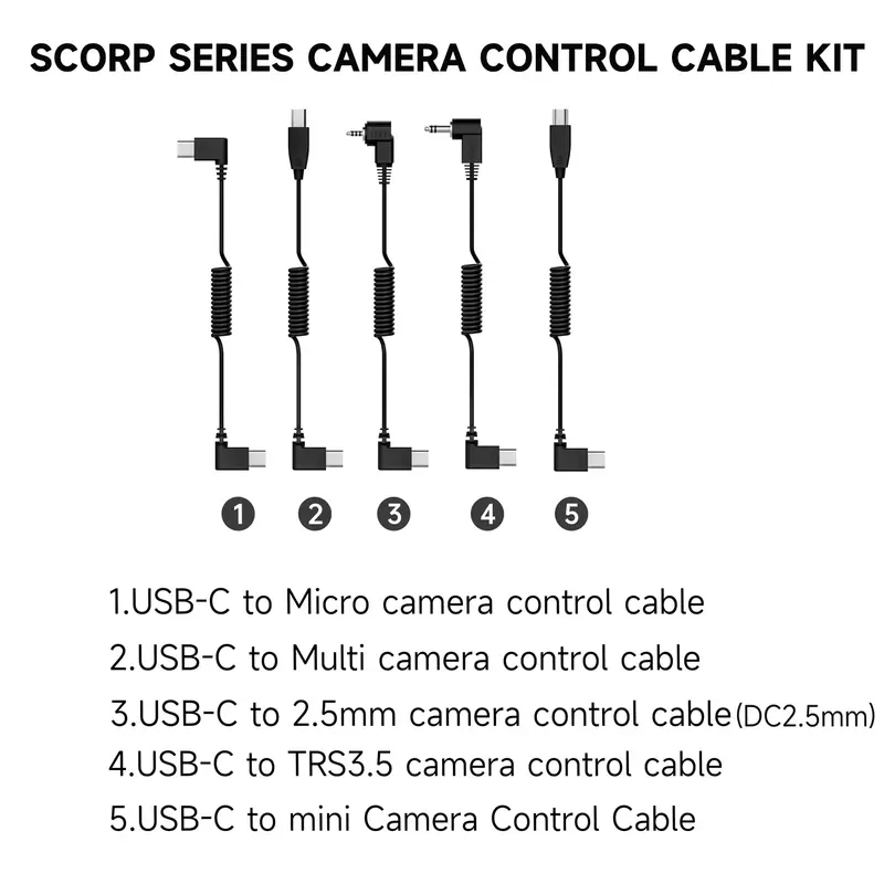 Feiyu SCORP Series Camera Control Cable Kit