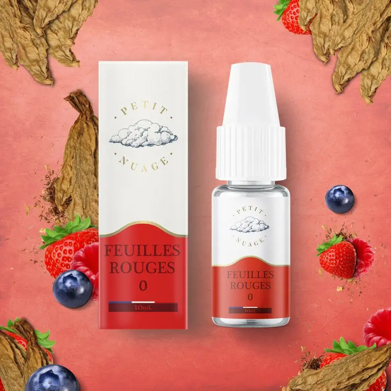 Feuilles Rouges 10 ml - Petit Nuage