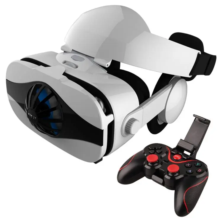 FIIT VR 5F Earphone Edition VR Glasses for 4.0-6.3 inch Phone, Model