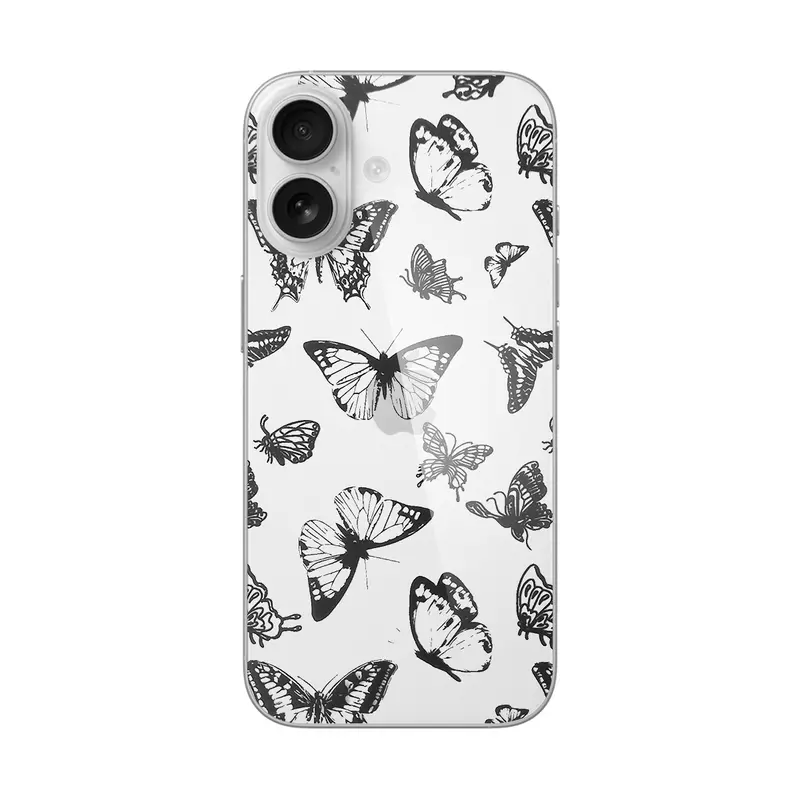 Film Arrière Outline Butterfly pour iPhone 17