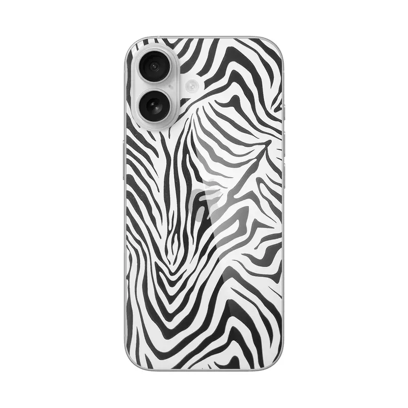 Film Arrière Outline Zebra pour iPhone 17