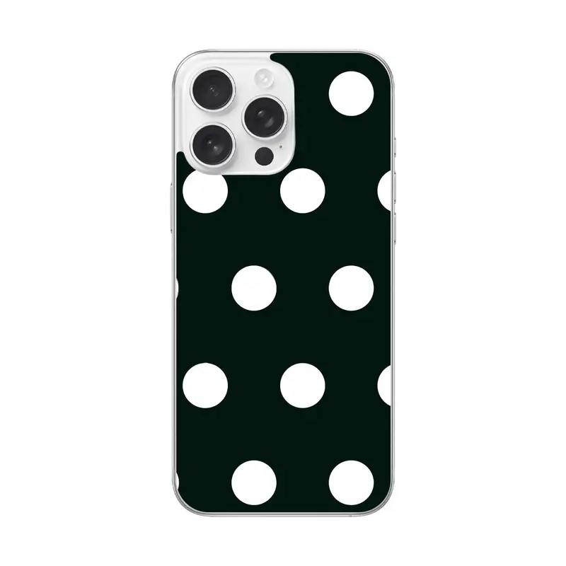 Film Arrière Tendance Pois Intemporel pour iPhone 16 Pro