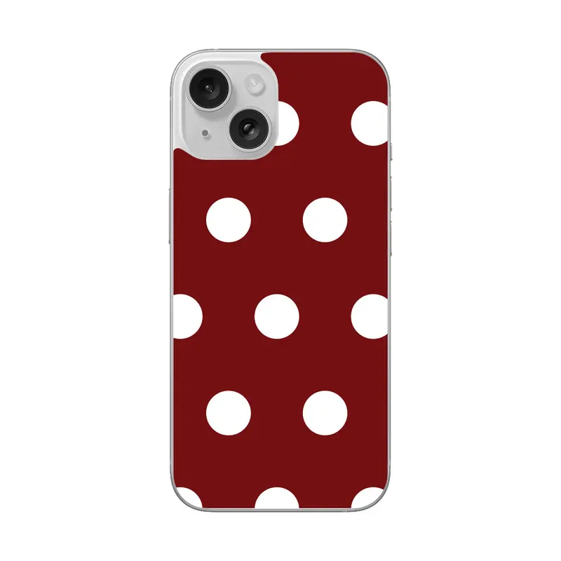 Film Arrière Tendance Pois Prestige pour iPhone 15