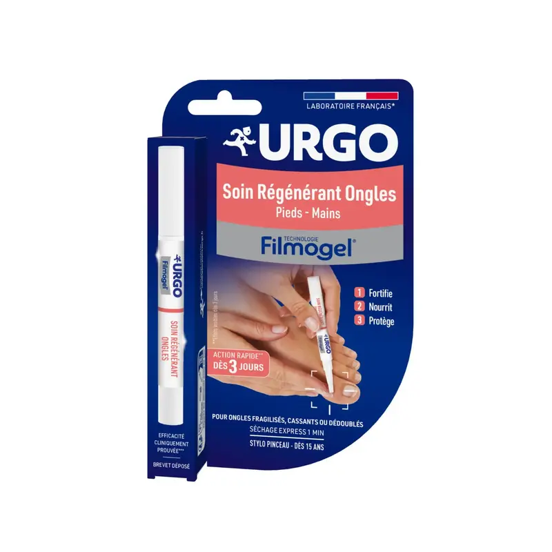 Filmogel Soin Régénérant Ongles - 2,3 ml - Urgo