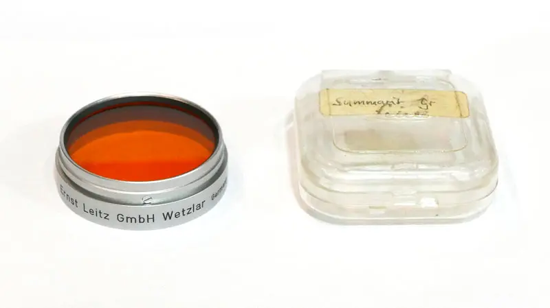Filtre Leitz orange XOOZY pour Summarit 1,5/50