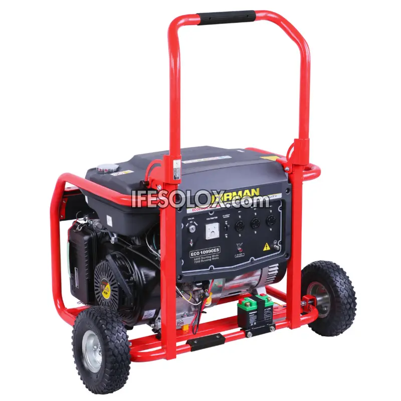 FIRMAN ECO10990ES 7.6KVA 100% Copper Key start Gasoline Generator - Brand New