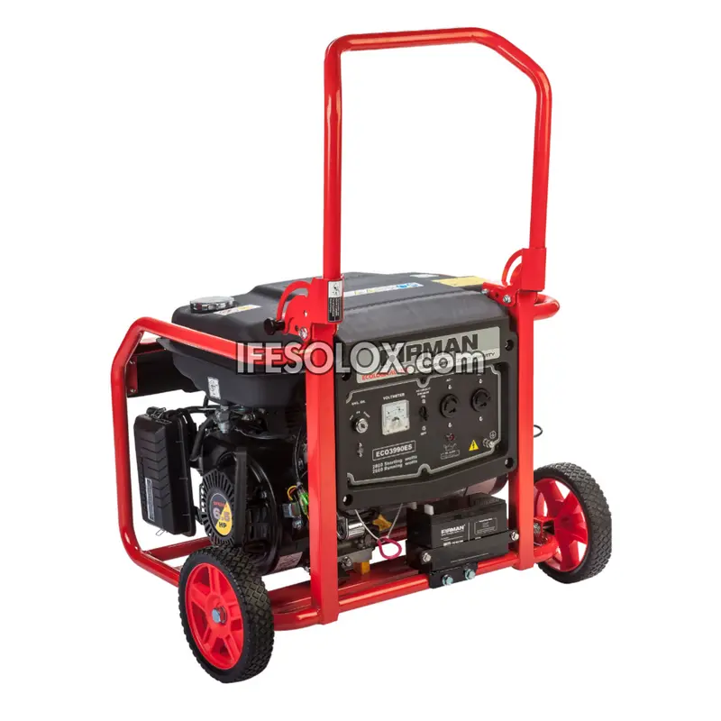FIRMAN ECO3990ES 2.8KVA 100% Copper Key start Petrol Generator - Brand New