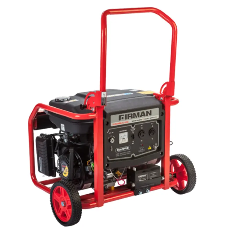 FIRMAN ECO3990ES(R) 2.8KVA 100% Copper Key start Gasoline Generator - Brand New
