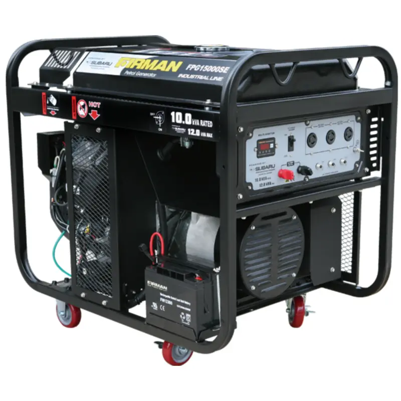 FIRMAN FPG15000SE 12KVA 100% Copper Key Start Gasoline Generator - Brand New