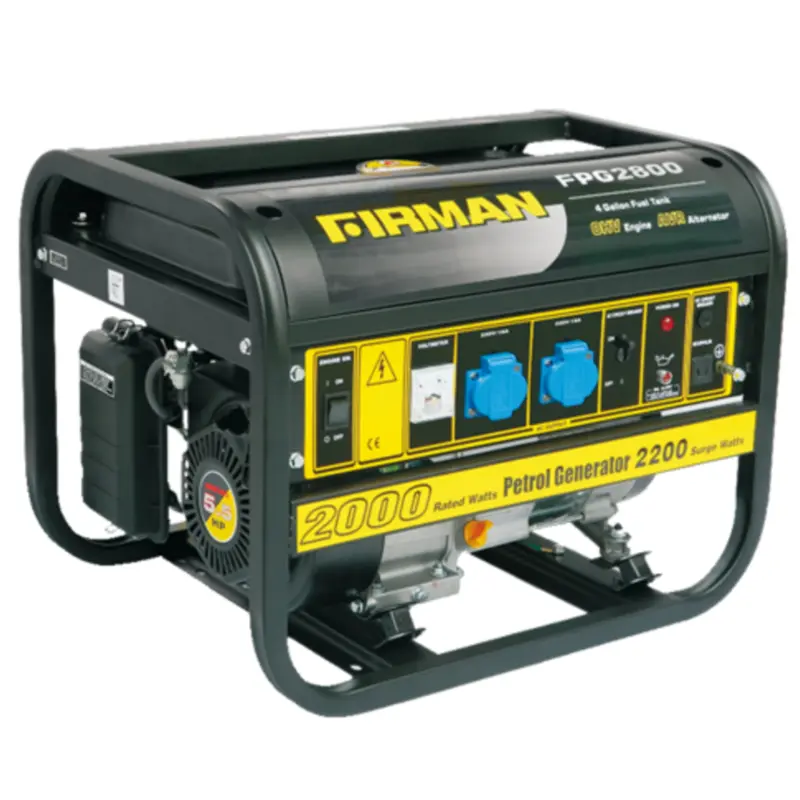 FIRMAN FPG2800 2.2KVA 100% Copper Manual Gasoline Generator - Brand New