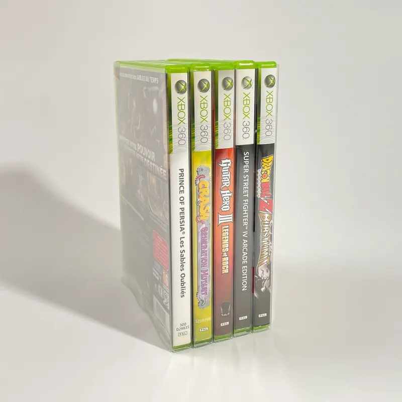 fit'n play! 20 fourreaux de protection jeux xBox 360 PET 250 microns