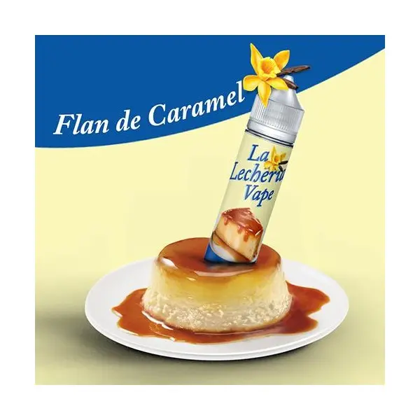 Flan de Caramel 50 ML de La Lecheria Vape